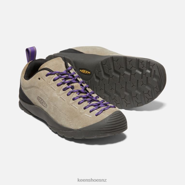 Keen Jasper Suede Trainer X2DDT14 Brindle-Tillandsia Purple