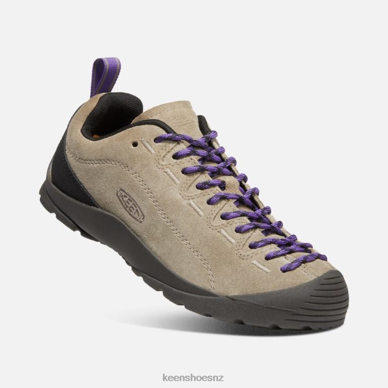 Keen Jasper Suede Trainer X2DDT14 Brindle-Tillandsia Purple