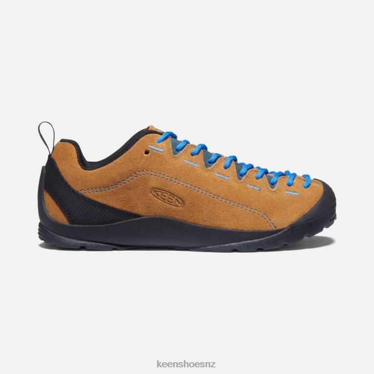 Keen Jasper Suede Trainer X2DDT15 Cathay Spice-Orion Blue