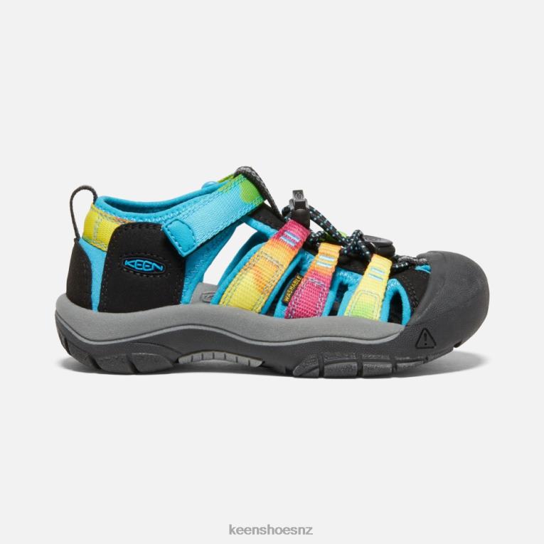 Keen Little ' Newport H2 X2DDT587 Rainbow Tie Dye
