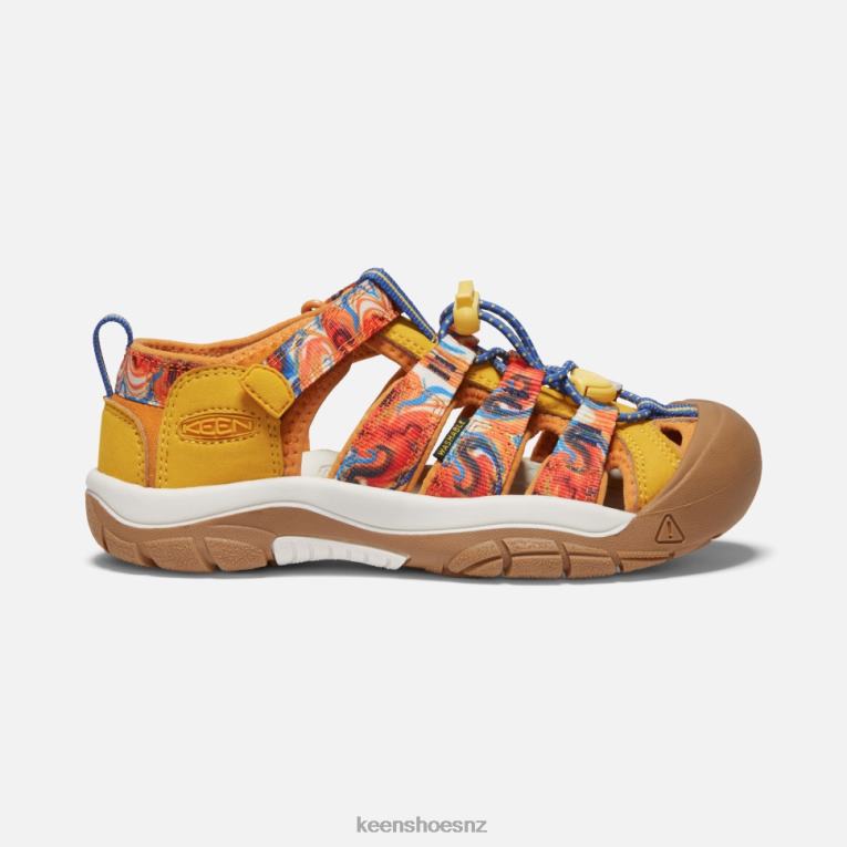 Keen Big ' Newport x Outdoor Afro X2DDT409 Orange Peel-Yellow