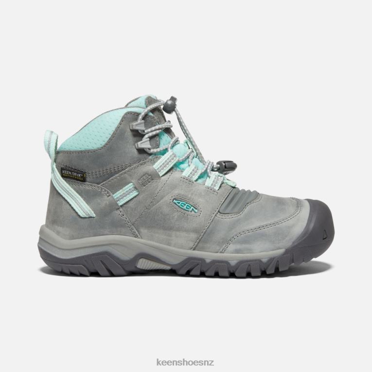 Keen Big ' Ridge Flex Waterproof Boot X2DDT608 Grey-Blue Tint