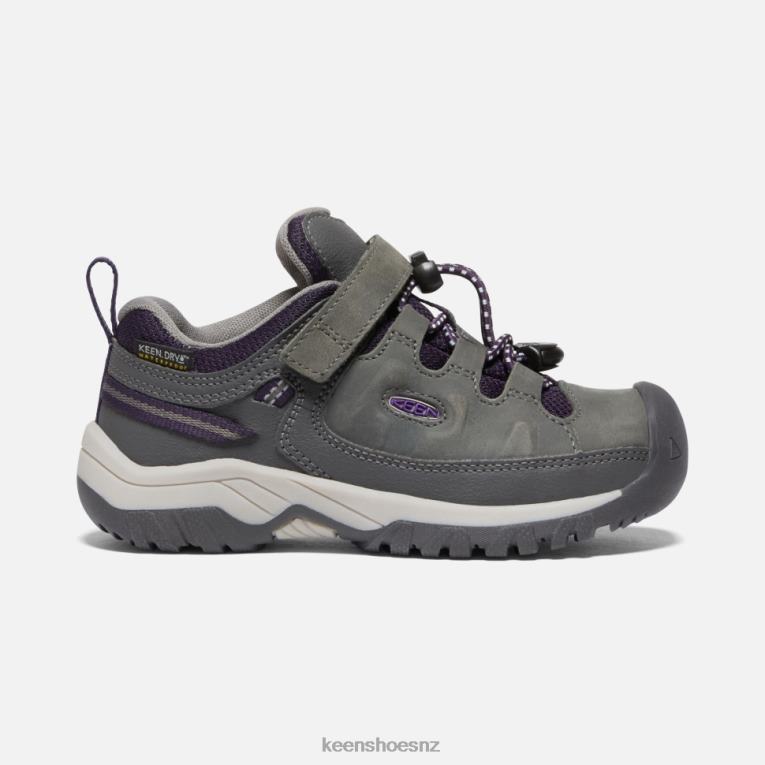 Keen Little ' Targhee Waterproof Shoe X2DDT603 Magnet-Tillandsia Purple