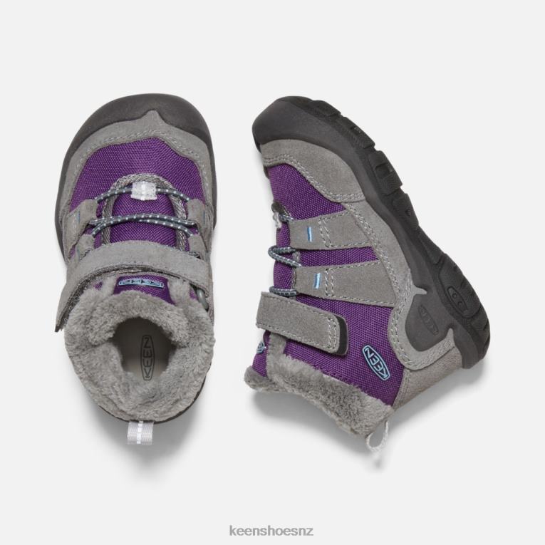 Keen Toddlers' Knotch Chukka X2DDT548 Steel Grey-Charisma