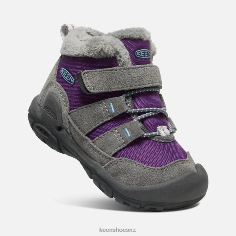 Keen Toddlers' Knotch Chukka X2DDT548 Steel Grey-Charisma