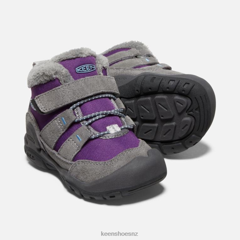 Keen Toddlers' Knotch Chukka X2DDT548 Steel Grey-Charisma