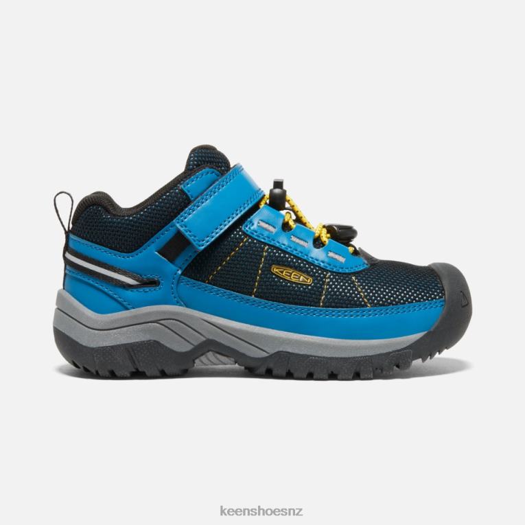 Keen Mykonos Blue-Yellow Younger ' Targhee Sport Vent Hiking Shoes X2DDT282 Mykonos Blue-Keen Yellow