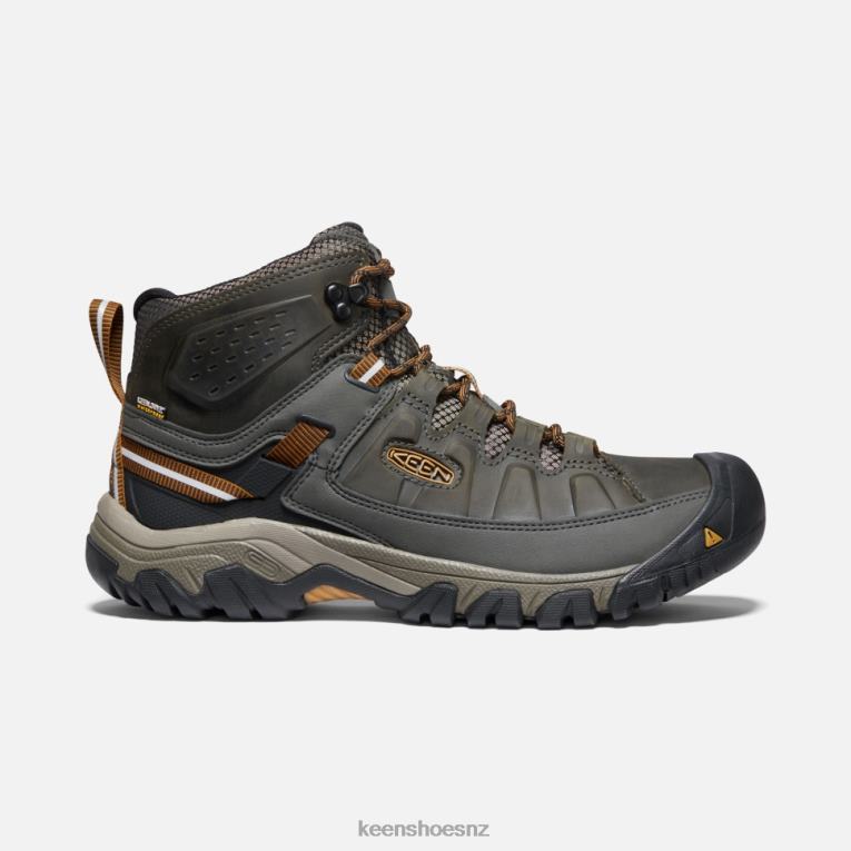 Keen Targhee III Waterproof Mid X2DDT492 Black Olive-Golden Brown