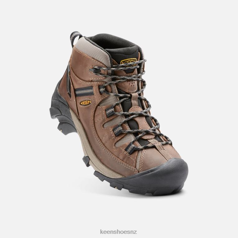 Keen Targhee II Waterproof Mid Wide X2DDT500 Shitake-Brindle