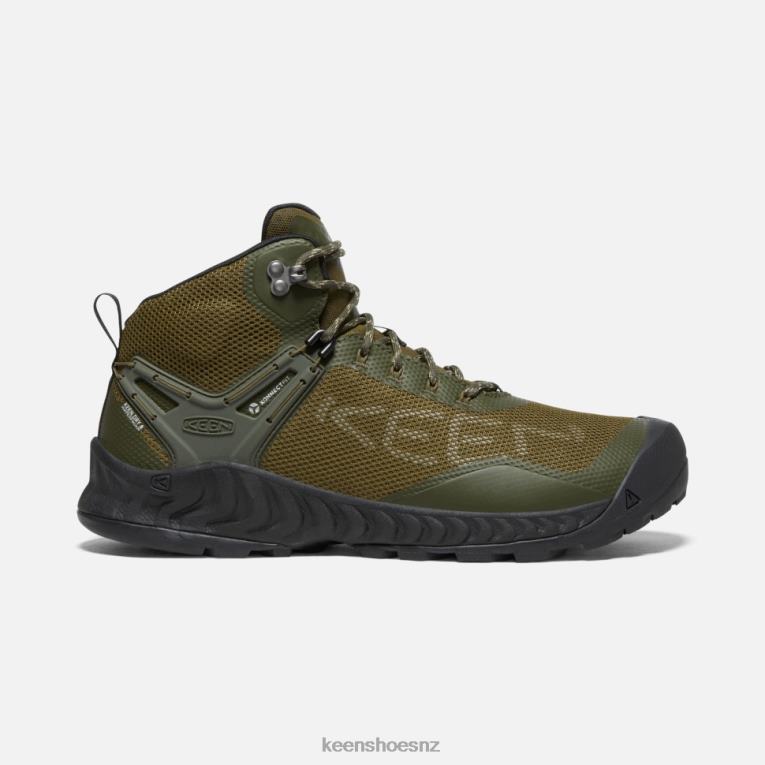 Keen NXIS EVO Waterproof Boot X2DDT385 Forest Night-Dark Olive