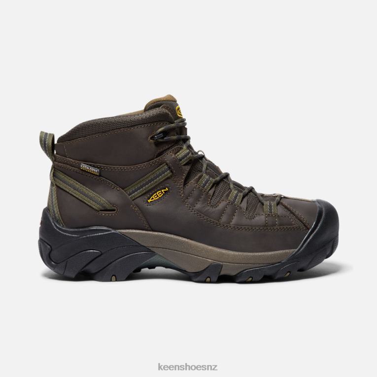 Keen Targhee II Waterproof Mid Wide X2DDT267 Canteen-Dark Olive