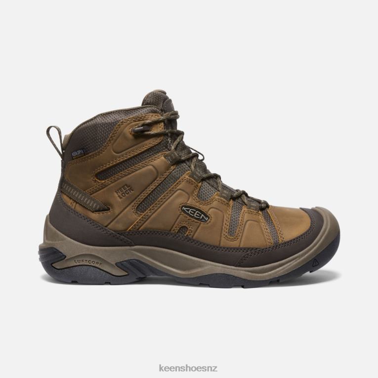 Keen Circadia Waterproof Boot X2DDT473 Bison-Brindle