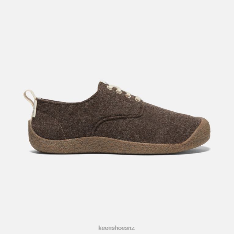 Keen Mosey Derby Shoe X2DDT489 Brown Felt-Birch