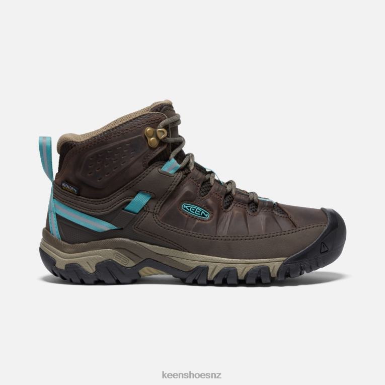 Keen Targhee III Waterproof Mid X2DDT329 Coffee Bean-Porcelain