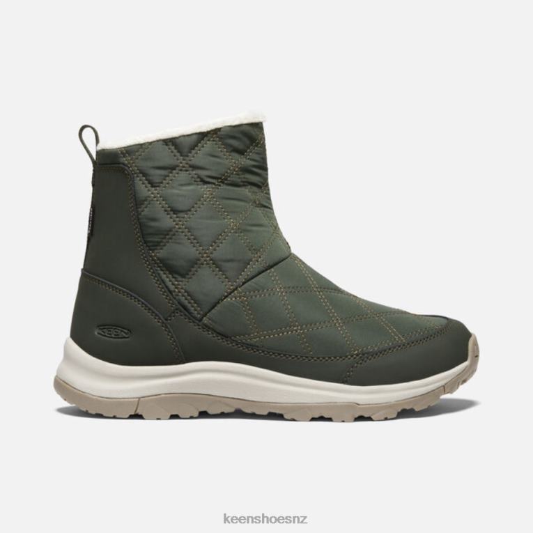 Keen Terradora II Wintry Waterproof Pull-on Boot X2DDT196 Rosin-Dark Olive
