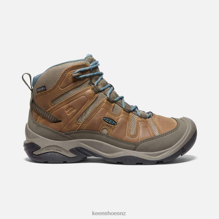 Keen Circadia Waterproof Boot X2DDT320 Coconut-North Atlantic