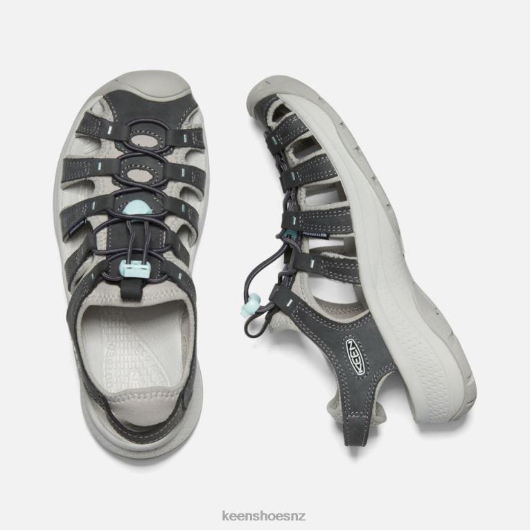 Keen Astoria West Leather Sandal X2DDT70 Magnet-Vapor