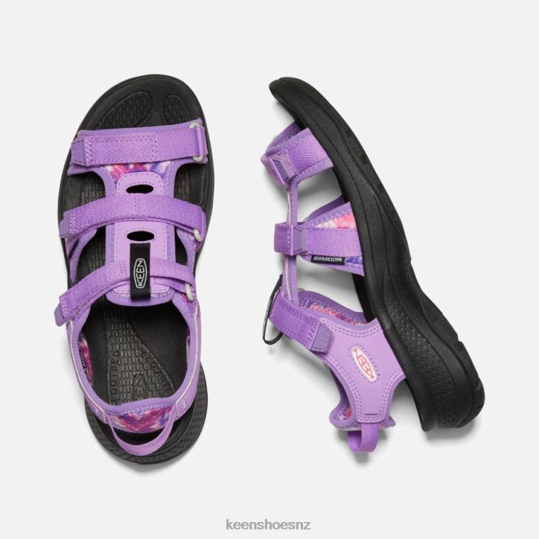 Keen Astoria West Open-Toe Sandals X2DDT31 Tye Dye-Purple