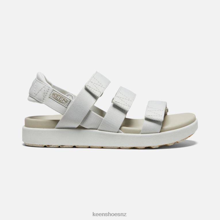 Keen Elle Strappy X2DDT382 Silver Birch-Plaza Taupe
