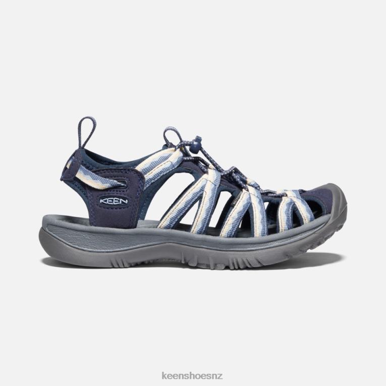 Keen Whisper X2DDT54 Navy-Blue Fog