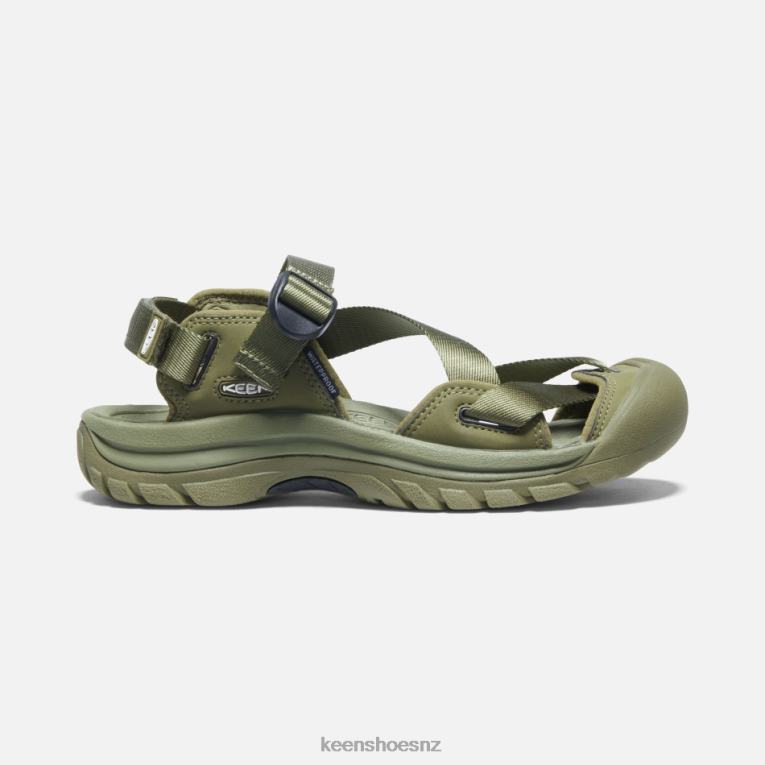 Keen Zerraport II Sandals X2DDT38 Olive Drab-Black