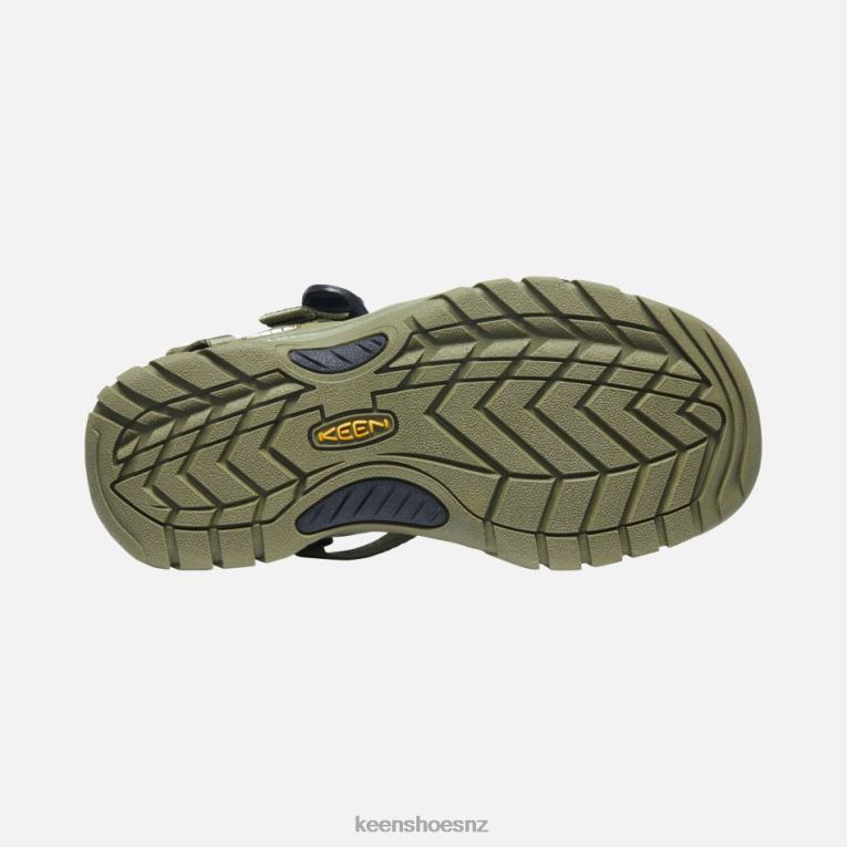 Keen Zerraport II Sandals X2DDT38 Olive Drab-Black