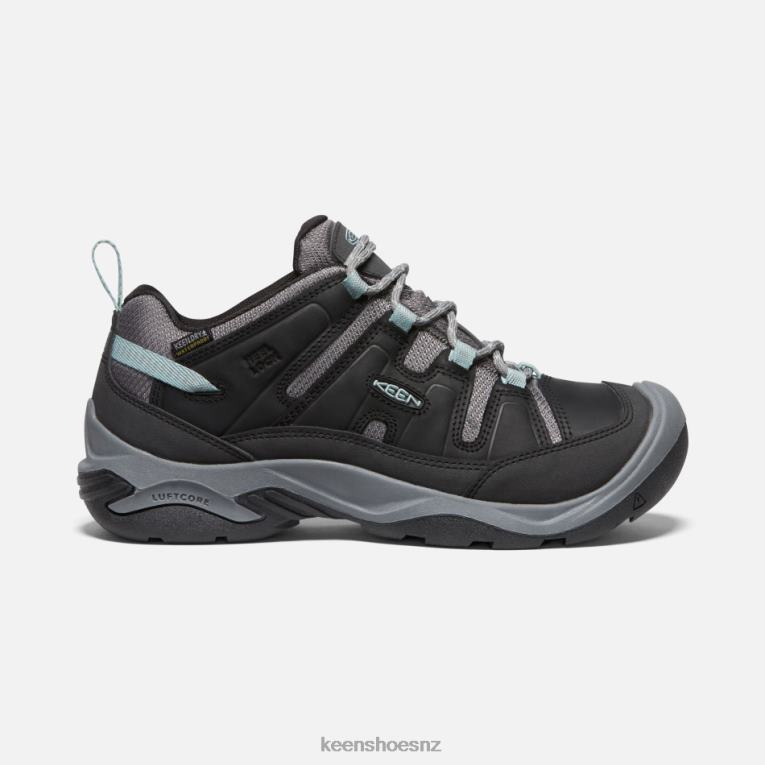 Keen Circadia Waterproof Shoe X2DDT150 Black-Cloud Blue