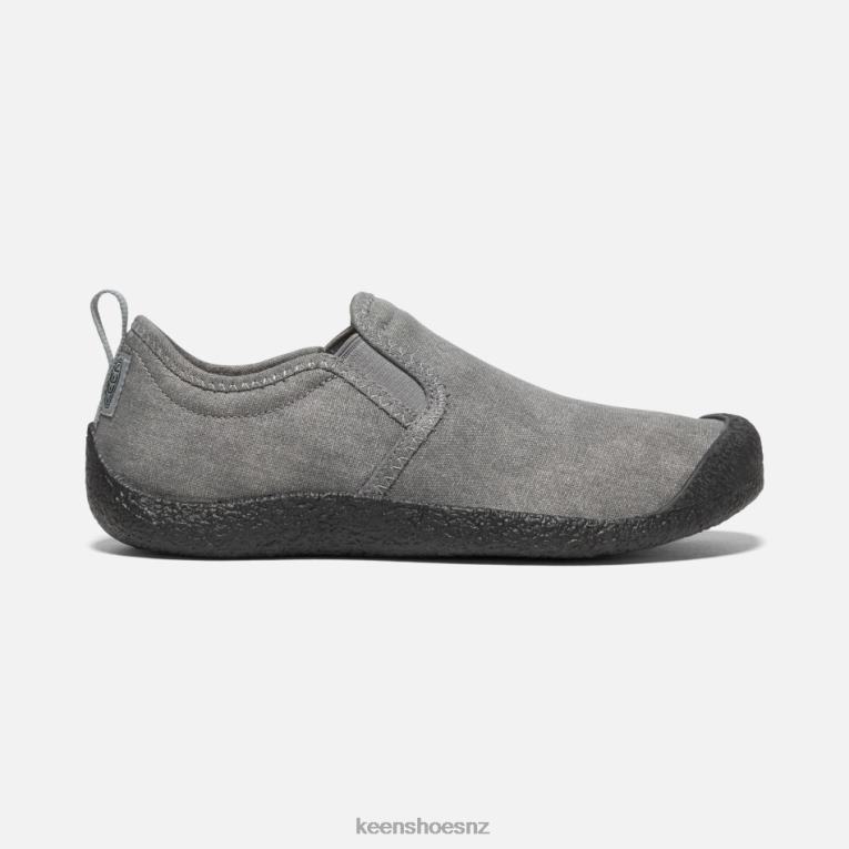 Keen Howser Canvas Slip-On X2DDT143 Grey-Black