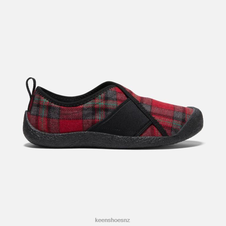 Keen Howser Wrap X2DDT356 Red Plaid-Black
