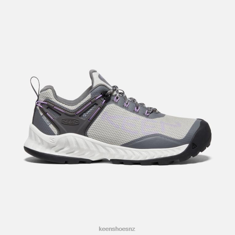 Keen NXIS EVO Waterproof Shoe X2DDT400 Steel Grey-English Lavender