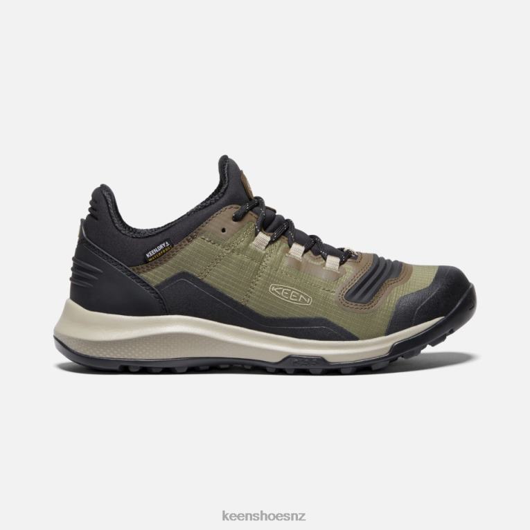Keen Tempo Flex Waterproof Trainers X2DDT119 Capulet Olive-Black