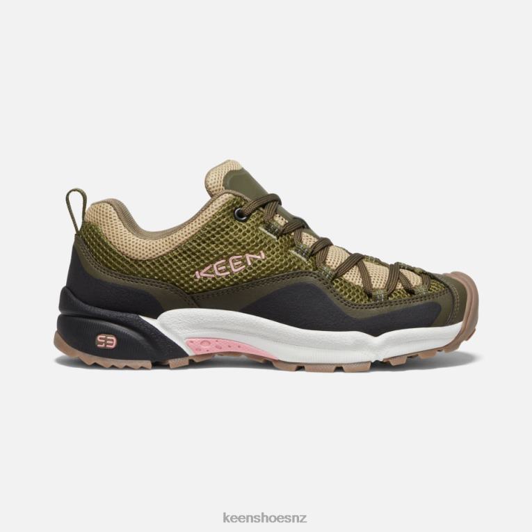 Keen Wasatch Crest Vent X2DDT136 Olive Drab-Pink Icing